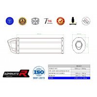 Dominator - GSXR GSX 1300 R HAYABUSA kipufogó HP1 1999 - 2007