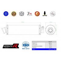 Dominator - Suzuki DR 650SE 1997 - 2009 kipufogó ST