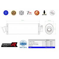 GSXR 1000 K9 L0-L1 kipufogó OVAL 2009 - 2011