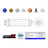 Dominator - GSX 1300 B-KING kipufogó HP1 2007 - 2012