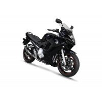 Dominator - Suzuki GSX 1250 FA 2010 - 2016 Teljes kipufogó rendszer, összekötőcső + kipufogó GP1 BLACK + dB killer