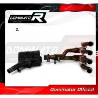 GSXR 750 L1-L7 Exhaust Cat Eliminator DECAT 2011 - 2017