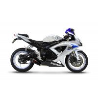 Dominator - Suzuki GSXR 750 K8 K9 L0 2008 - 2010 kipufogó HP3 BLACK LOW LEVEL