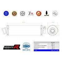 Dominator - Suzuki GSF 1250 N / S BANDIT 2007 - 2016 Teljes kipufogó rendszer ST