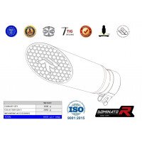 Dominator - Suzuki GSX-S 1000 / 1000 GT / 950 2021 - 2023 Teljes kipufogó rendszer EX Silencer GP3
