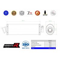 DAYTONA 955i kipufogó OVAL 2002 - 2006