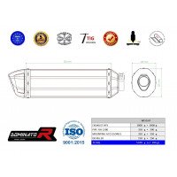 Dominator - FJR 1300 kipufogó HP1