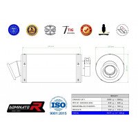 Dominator - BT 1100 BULLDOG kipufogó GP 1 2001 - 2007