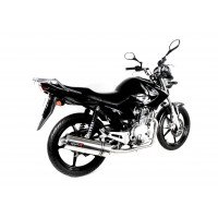 Dominator - YBR 125 Exhaust FULL SYSTEM Silencer OVAL 2009 - 2018