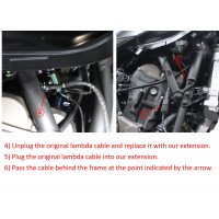 Dominator - Yamaha Tenere 700 2019 - 2020 Teljes kipufogó rendszer MX2 BLACK