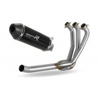 Dominator - Yamaha MT 09 2021 - 2023 Low Level Teljes kipufogó rendszer HP3 BLACK