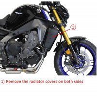 Dominator - Yamaha MT 09 2021 - 2023 EX Teljes kipufogó rendszer GP BLACK