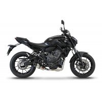 Dominator - Yamaha MT 07 2021 - 2023 Teljes kipufogó rendszer, összekötőcső + kipufogó HP8 + dB killer