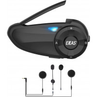 EJEAS Q7 - Bluetooth-sztereó fejhallgató motorosoknak