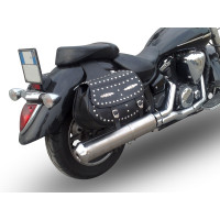 GPR - Yamaha Xvs 1300 Midnight Star 2006/2014  Inox Oval Bomb