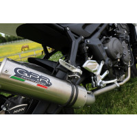 GPR - Triumph Trident 660 2021/2024 e5 M3 Titanium Natural