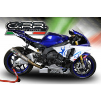 GPR - Yamaha Yzf R1/R1-M 2017/2019 e4 M3 Inox 