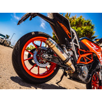 GPR - Ktm Duke 125 2017/2020 e4 Deeptone Inox