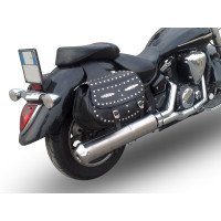 GPR - Yamaha Xvs 1300 Midnight Star 2006/2014  Inox Oval Bomb