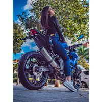 GPR - Kawasaki Z 125 2021/2024 e5 M3 Inox 