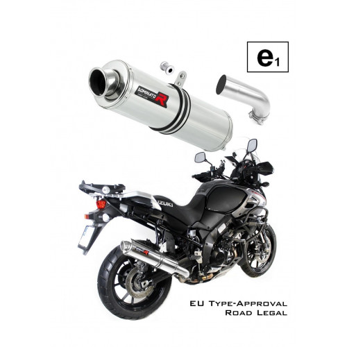 DL 1000 V-STROM E-jeles Dominator kipufogó ROUND 2017 - 2020