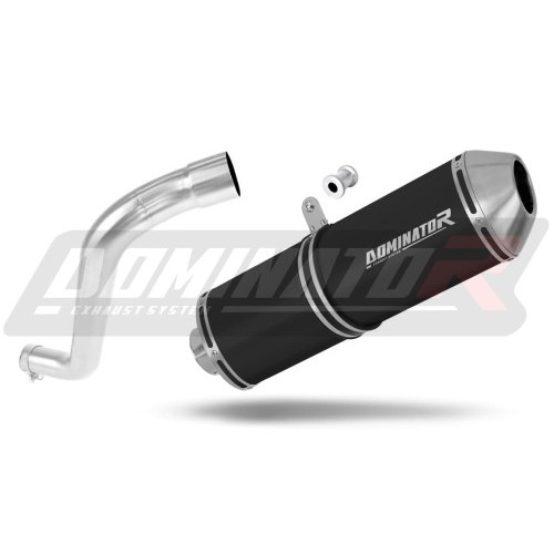 BMW F650ST Dominator kipufogó OVR BLACK + dB killer