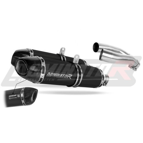 Yamaha YZF R1 1000 RN12 2004 - 2006 E-jeles Dominator kipufogó HP1 BLACK