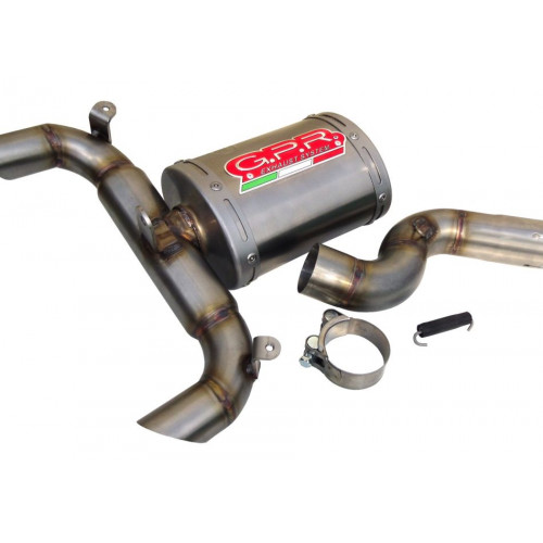 GPR - Suzuki Gsr 600 2006/2011 Ghost line Titanium Oval 