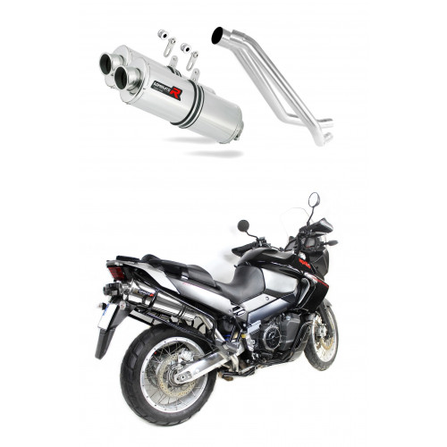 Aprilia ETV 1000 Caponord 2005 - 2007 Dominator kipufogó OV + dB killer medium
