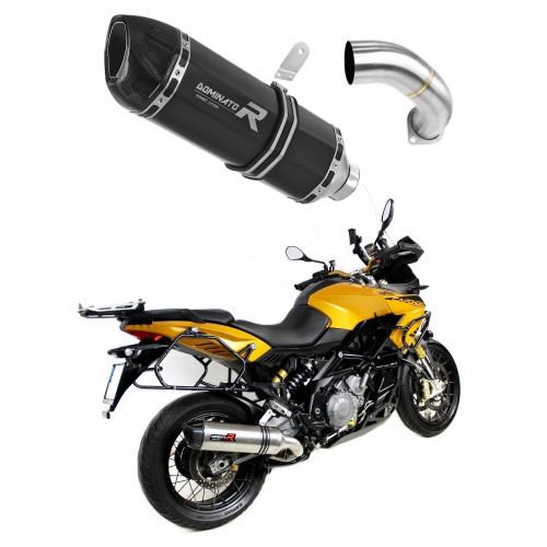 Aprilia ETV 1200 Caponord 2013 - 2016 Dominator kipufogó HP1 BLACK + dB killer medium