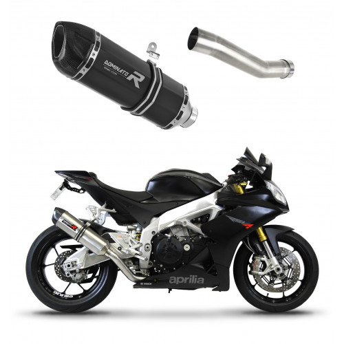 Aprilia RSV 4 R APRC Factory 2011 - 2015 Dominator kipufogó HP1 BLACK + dB killer medium