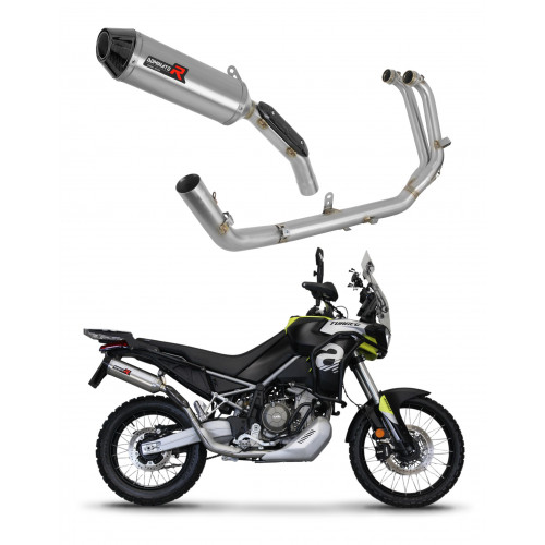 Aprilia Tuareg 660 2021 - 2023 Dominator teljes kipufogó rendszer Collector Silencer HP3 + dB killer medium
