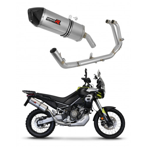 Aprilia Tuareg 660 2021 - 2023 Dominator teljes kipufogó rendszer Collector Silencer HP7 + dB killer medium