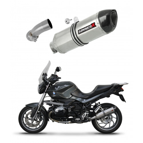BMW R1200R 2010 - 2014 Dominator kipufogó HP1 + dB killer medium