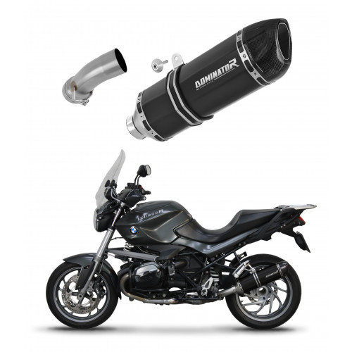 BMW R1200R 2010 - 2014 Dominator kipufogó HP1 BLACK + dB killer medium