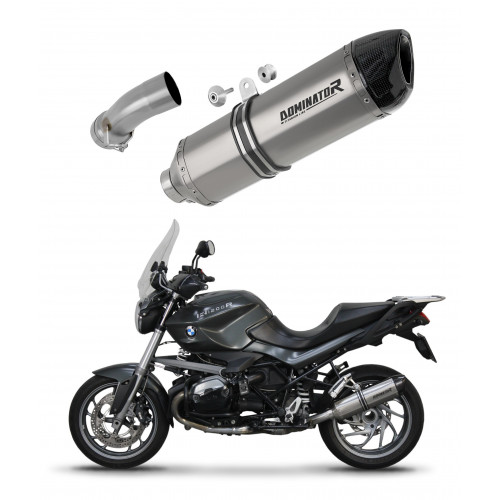 BMW R1200R 2010 - 2014 Dominator kipufogó Titanium HP1 + dB killer medium