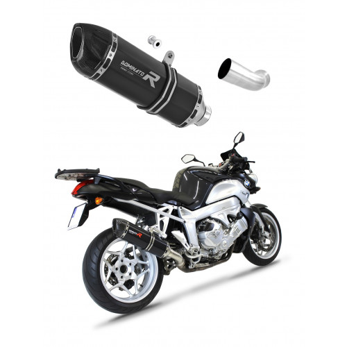 BMW K1200R 2005 - 2009 Dominator kipufogó HP1 BLACK + dB killer medium
