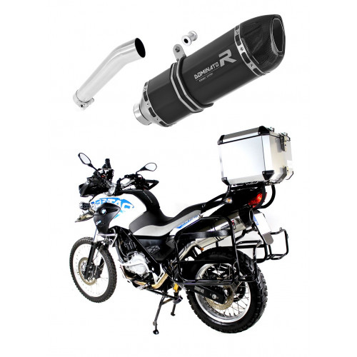BMW G650 GS 2011 - 2018 Dominator kipufogó HP1 BLACK + dB killer medium