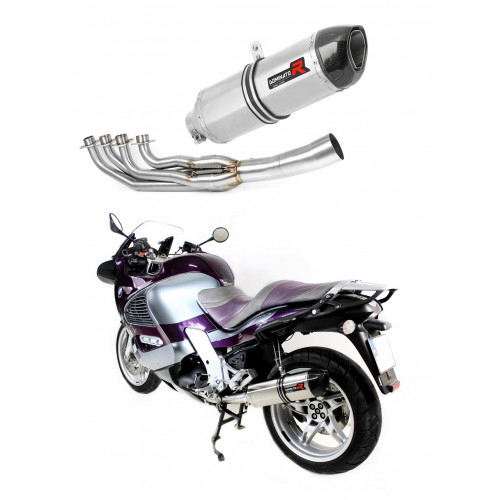 BMW K1200RS 1997 - 2000 Dominator teljes kipufogó rendszer Collector Silencer HP1 + dB killer medium