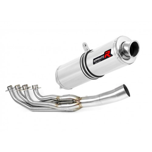 Dominator - K1200RS Exhaust FULL SYSTEM Manifold Silencer ROUND 2001 - 2003