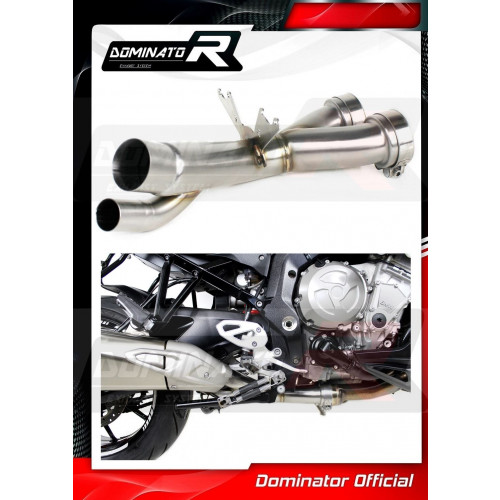 Dominator - S1000XR Exhaust Cat Eliminator DECAT 2015 - 2019