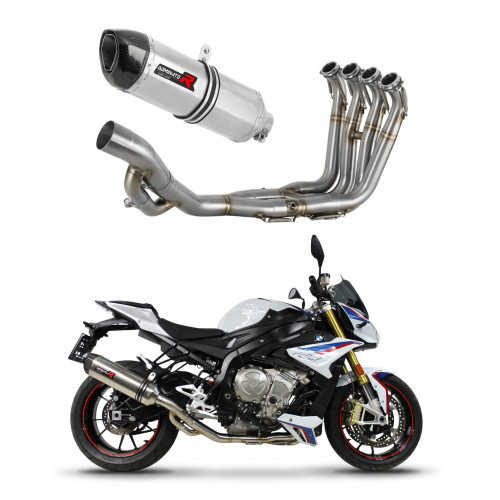 BMW S1000R 2017 - 2020 Dominator teljes kipufogó rendszer Collector Silencer HP1 + dB killer medium