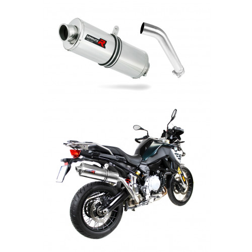 BMW F800GS Adventure 2008 - 2017 Dominator kipufogó OV + dB killer medium