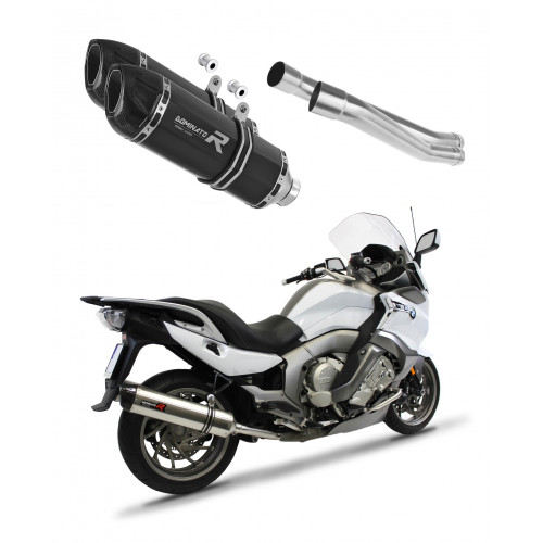BMW K1600 GT GTL 2011 - 2023 Dominator kipufogó HP1 BLACK + dB killer medium