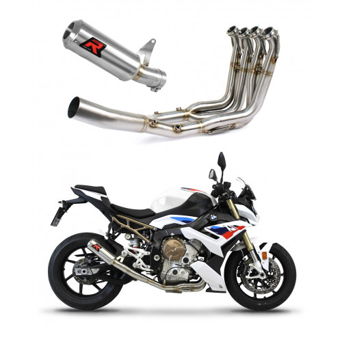 Dominator - BMW S1000R 2021 - 2023 Teljes kipufogó rendszer, összekötőcső + kipufogó GP