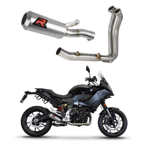 Dominator - BMW F900XR 2020 - 2023 Teljes kipufogó rendszer, összekötőcső + kipufogó GP