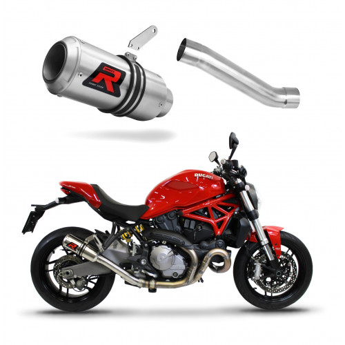 Ducati MONSTER 821 2018 - 2021 Dominator kipufogó GP + dB killer medium
