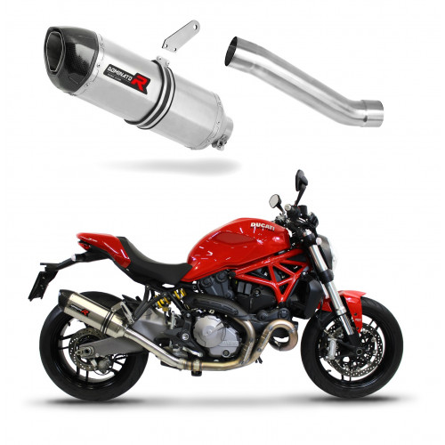 Ducati MONSTER 821 2018 - 2021 Dominator kipufogó HP1 + dB killer medium