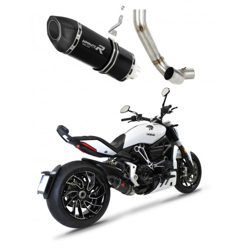 Dominator - Ducati XDiavel S kipufogó HP5 BLACK 2016 - 2021