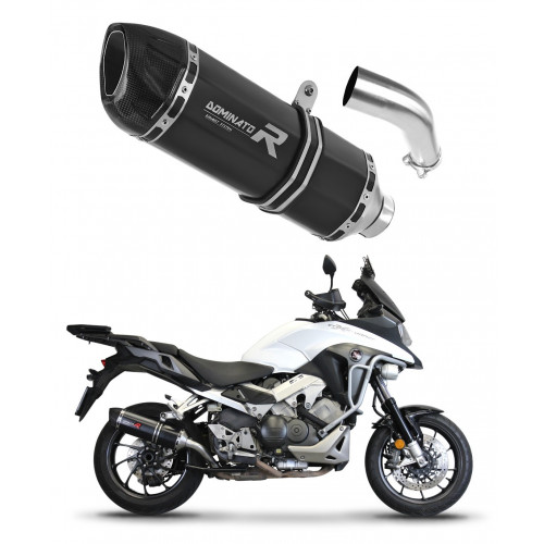 Honda VFR 800 X Crossrunner 2015 - 2021 Dominator kipufogó HP1 BLACK + dB killer medium